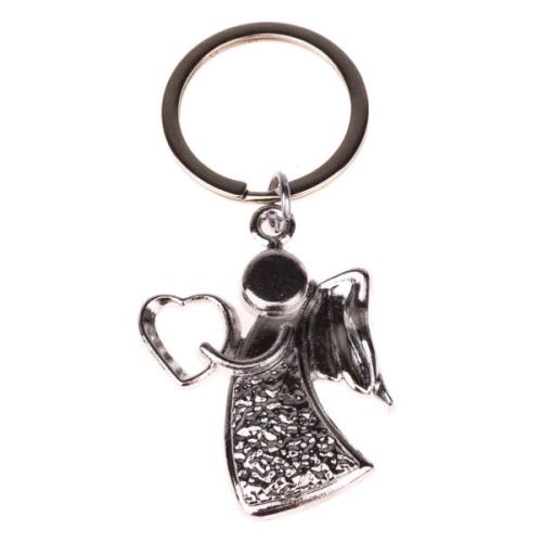 Klíčenka kov anděl srdce - JAZ029