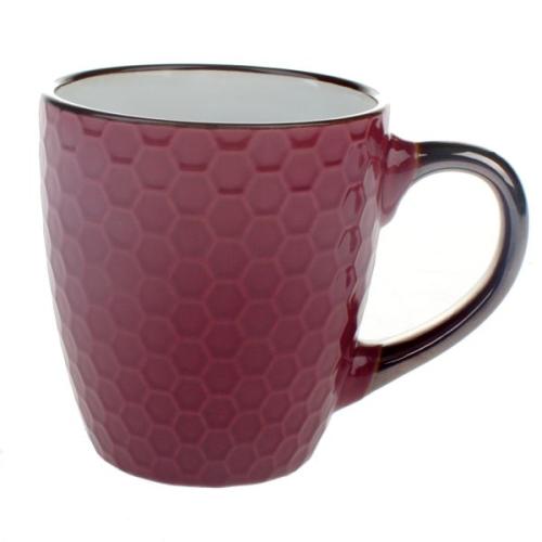 Hrnek 250ml tmavě růžový - R411-B