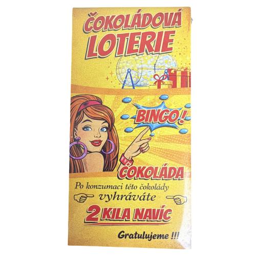 Čokoláda 100g - Čokoládová Loterie