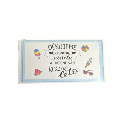 Čokoláda 100g - Učitel krásné léto