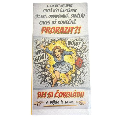 Čokoláda 100g - Chceš být nejlepší