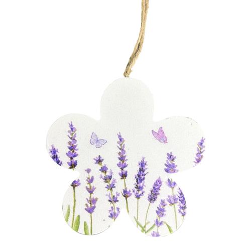 Dřevěná kytka levandule 11cm - 34642