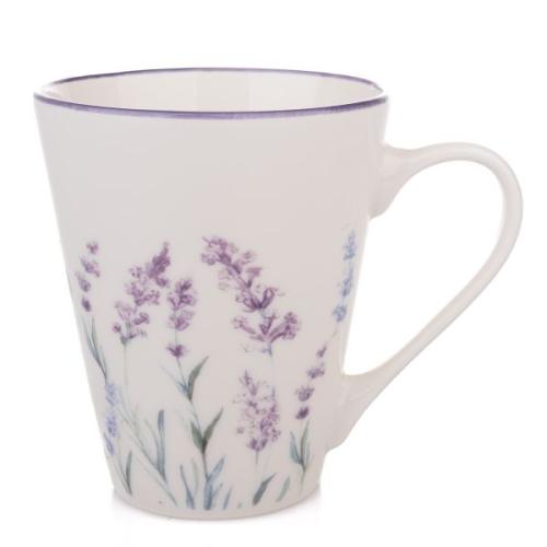 Porcelánový hrnek 310ml levandule - KK5344