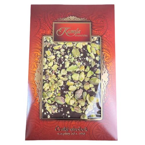 Čokoláda 70g sypaná - Pistacie