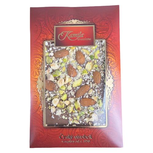 Čokoláda 70g sypaná - Pistacie Ořechy