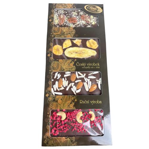 Čokoláda 4x50g - Hořká