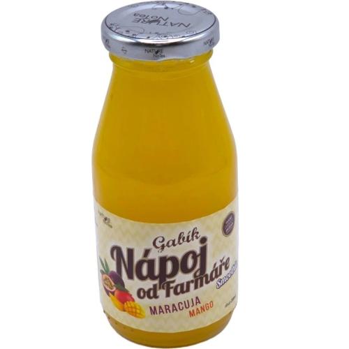 Farmářský nápoj 200ml - Maracuja a mango