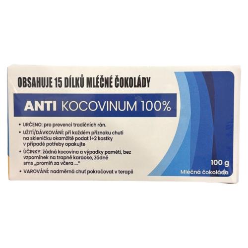 Čokoláda 100g - Anti kocovinum