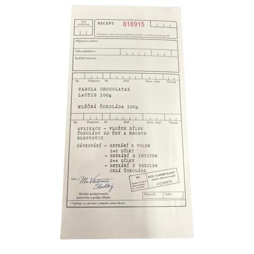 Čokoláda 100g - Recept