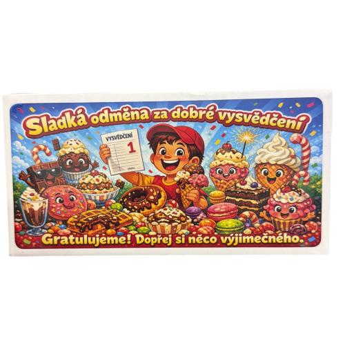 Čokoláda 100g - Sladká odměna za dobré vysvědčení