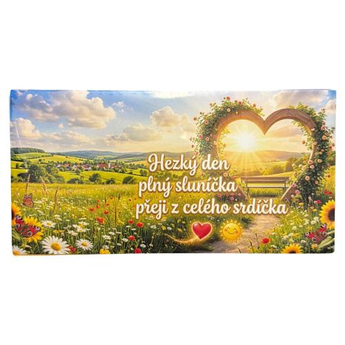 Čokoláda 100g - Hezký den srdce