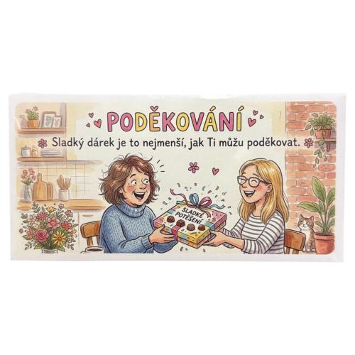 Čokoláda 100g - Poděkování ženy
