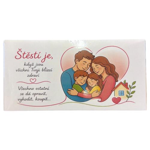 Čokoláda 100g - Štěstí je když
