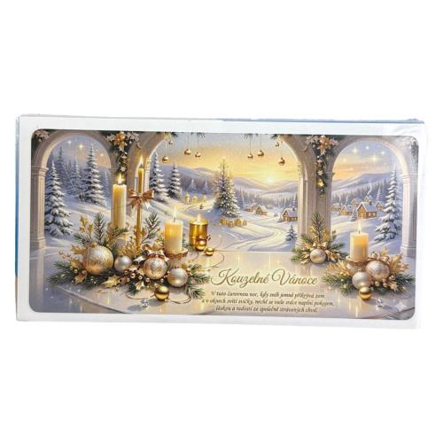 Čokoláda 100g - Kouzelné Vánoce západ slunce