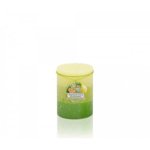 Svíčka Green Tea Pudding válec 70x90mm