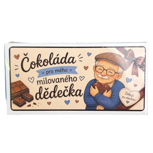 Čokoláda 100g - Čokoláda pro mého dědečka