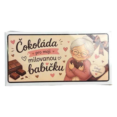 Čokoláda 100g - Pro milovanou Babičku