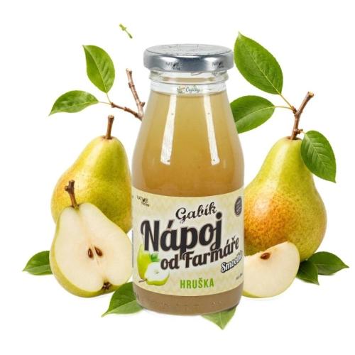 Farmářský nápoj 200ml - Hruška