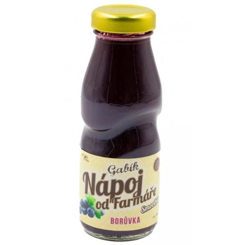 Farmářský nápoj 200ml - Borůvka