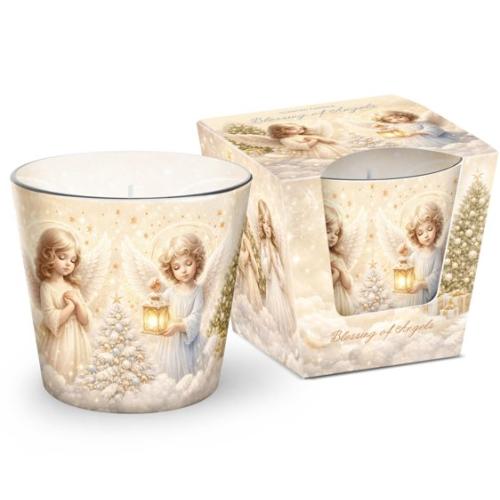 Svíčka ve skle 115g - Blessing of Angels