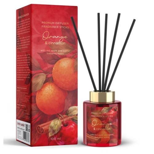 Vonný difuzer 100ml - Orange & Cinnamon