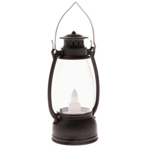 Plastová lucerna s LED světlem 9,5cm - KRU213