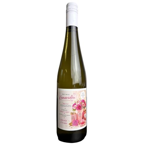 Víno etiketa 750ml - Pro mojí Kamarádku