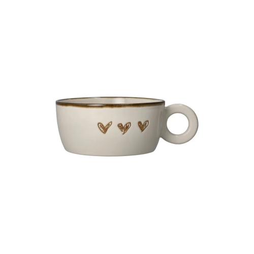 Keramická miska 560ml srdce - KK5366