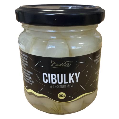 Cibulky ve sladkokyselém nálevu 200g
