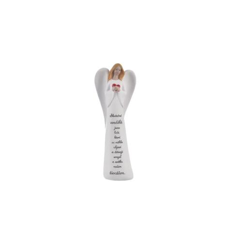 Anděl 19cm Skuteční andělé - X14384
