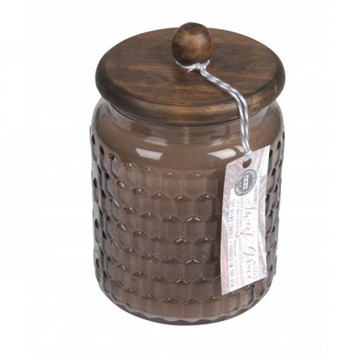 VONNÁ SVÍČKA SWEET GRACE S DŘEVĚNÝM VÍČKEM 468G