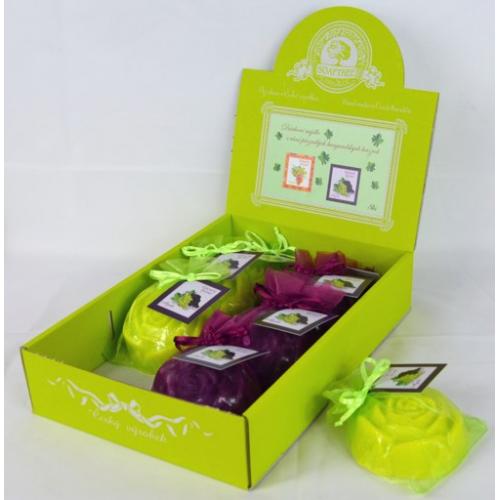 Mýdlo růže květ 90g - Mýdlo růže hroznové víno