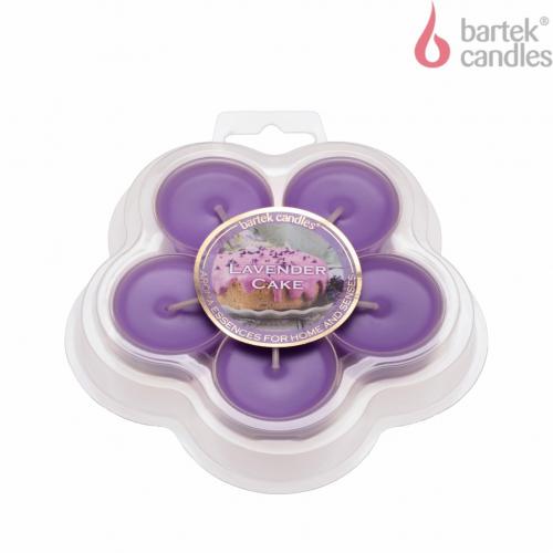 Svíčka čajová TEA LIGHT 5ks 70g - Lavender Cake